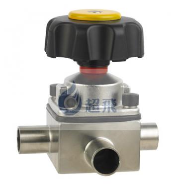 衛生級鍛造等徑三通隔膜閥